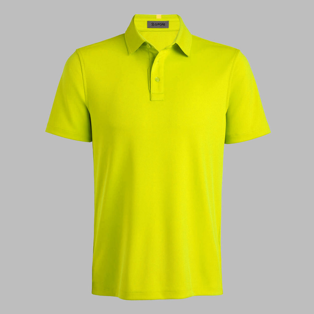 G/FORE MEN'S ESSENTIAL PERFORMANCE PIQUÉ POLO - ELECTRIC