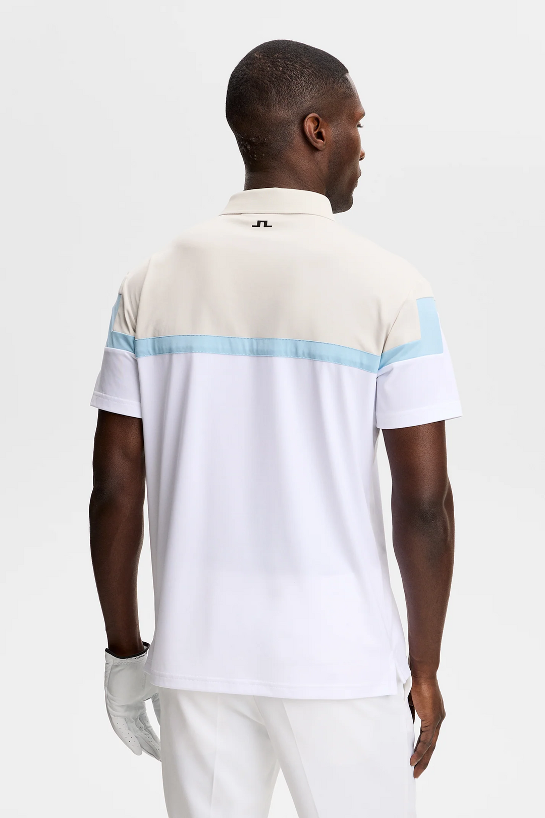 J.Lindeberg Men's Emil Polo - WHITE