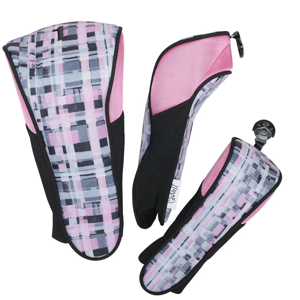 GLOVE IT WOMENS HEAD COVER - PIXEL PLAID
