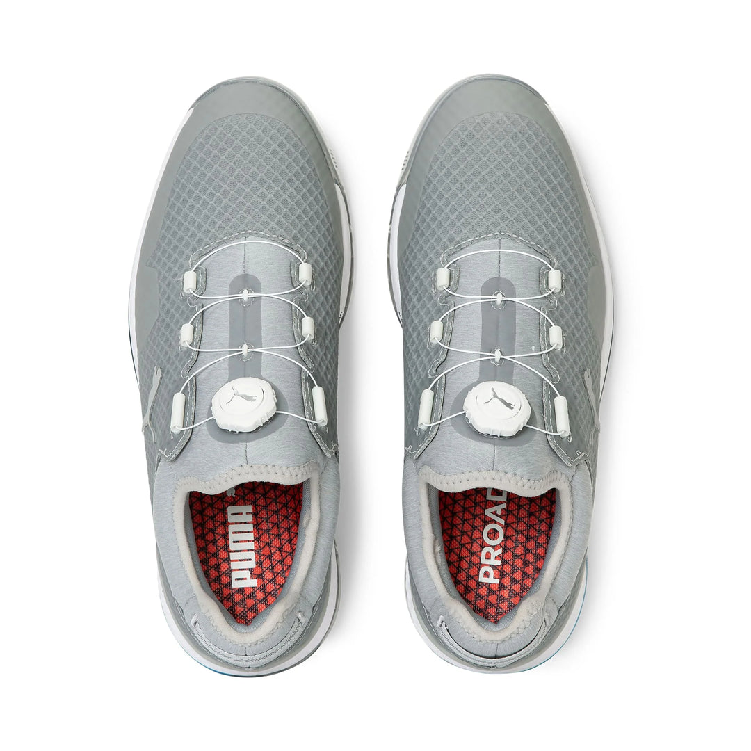 Puma Men's TOUR - PROADAPT ALPHACAT DISC Golf Shoes - HIGH RISE / PUMA SILVER / IBIZA BLUE
