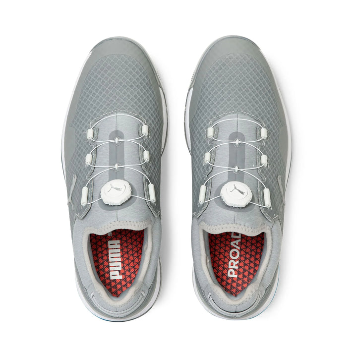 Puma Men's TOUR - PROADAPT ALPHACAT DISC Golf Shoes - HIGH RISE / PUMA SILVER / IBIZA BLUE