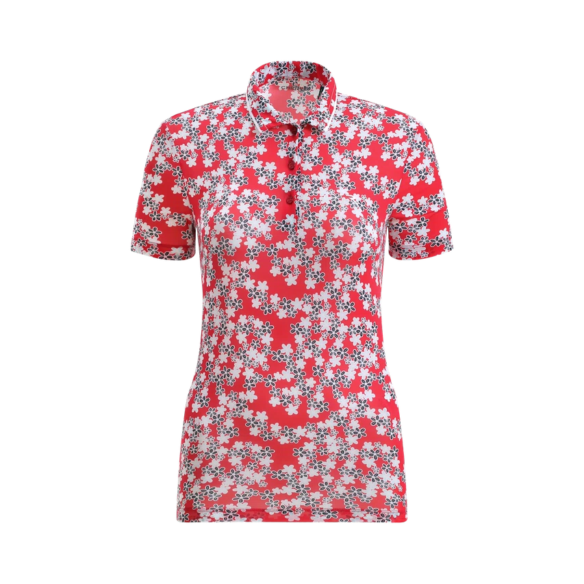 Chervo Women's ADDISABEBA Floral Print Polo - RED
