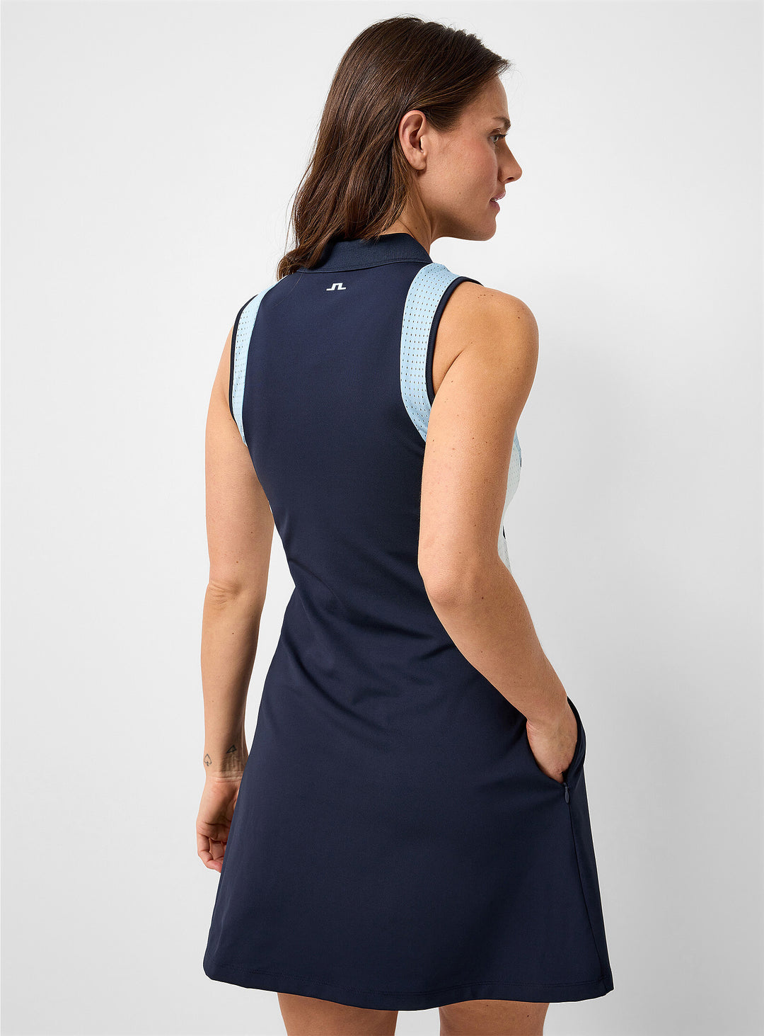 J.Lindeberg Women's Krissi Dress - NAVY