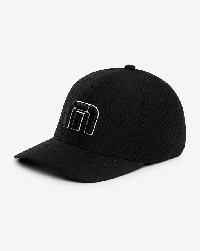 TRAVIS MATHEW JUNIOR B-BAHAMAS FITTED HAT - BLACK