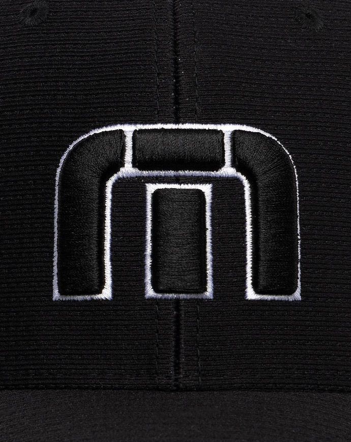 TRAVIS MATHEW JUNIOR B-BAHAMAS FITTED HAT - BLACK