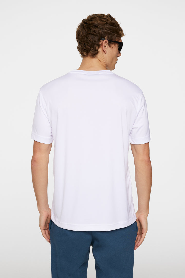 J.Lindeberg Mens Ade T-shirt - WHITE