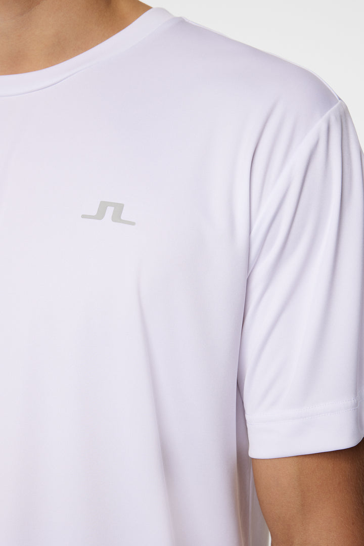 J.Lindeberg Mens Ade T-shirt - WHITE