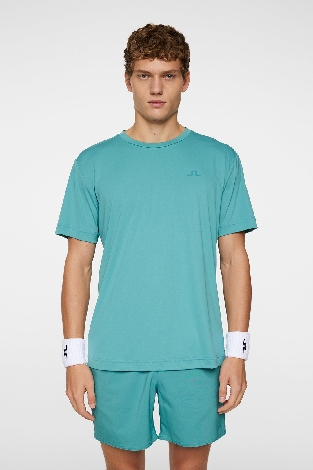 J.Lindeberg Mens Ade T-shirt - TEAL
