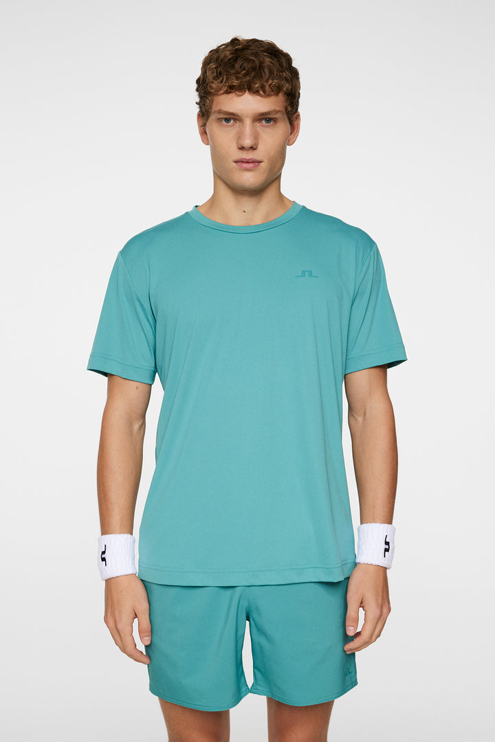 J.Lindeberg Mens Ade T-shirt - TEAL