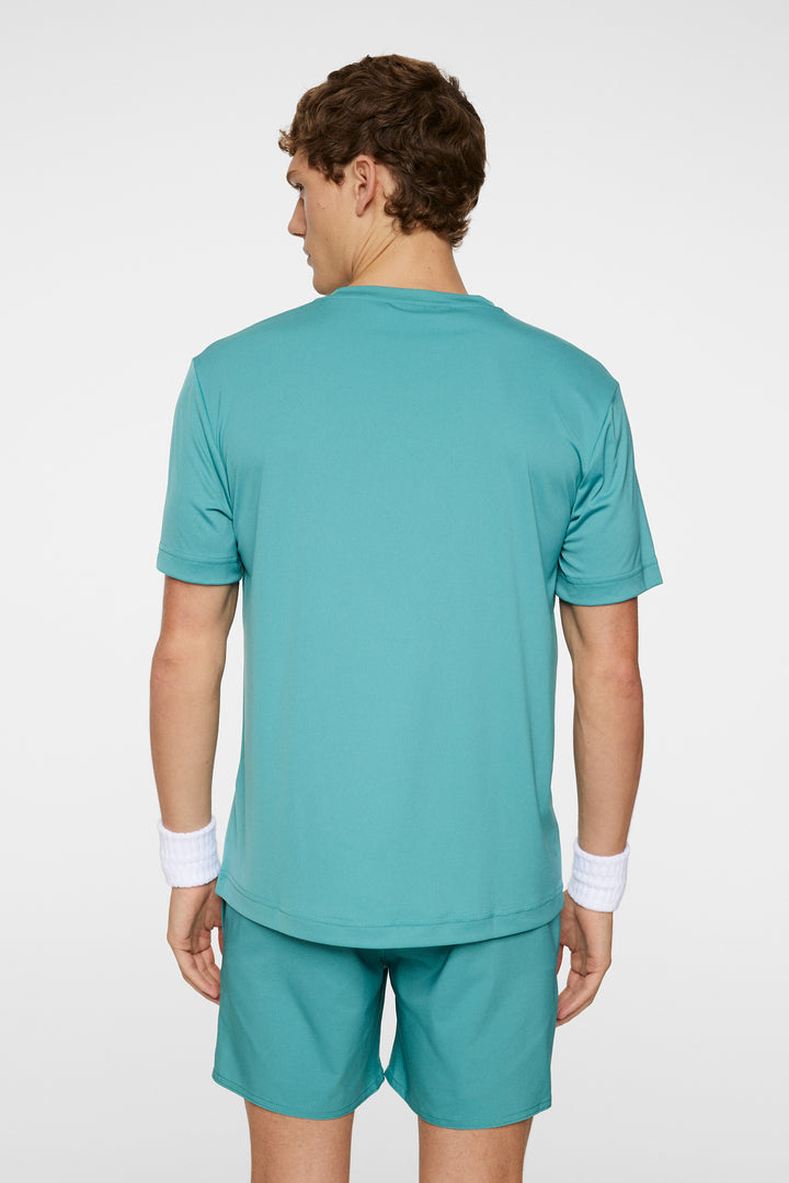 J.Lindeberg Mens Ade T-shirt - TEAL