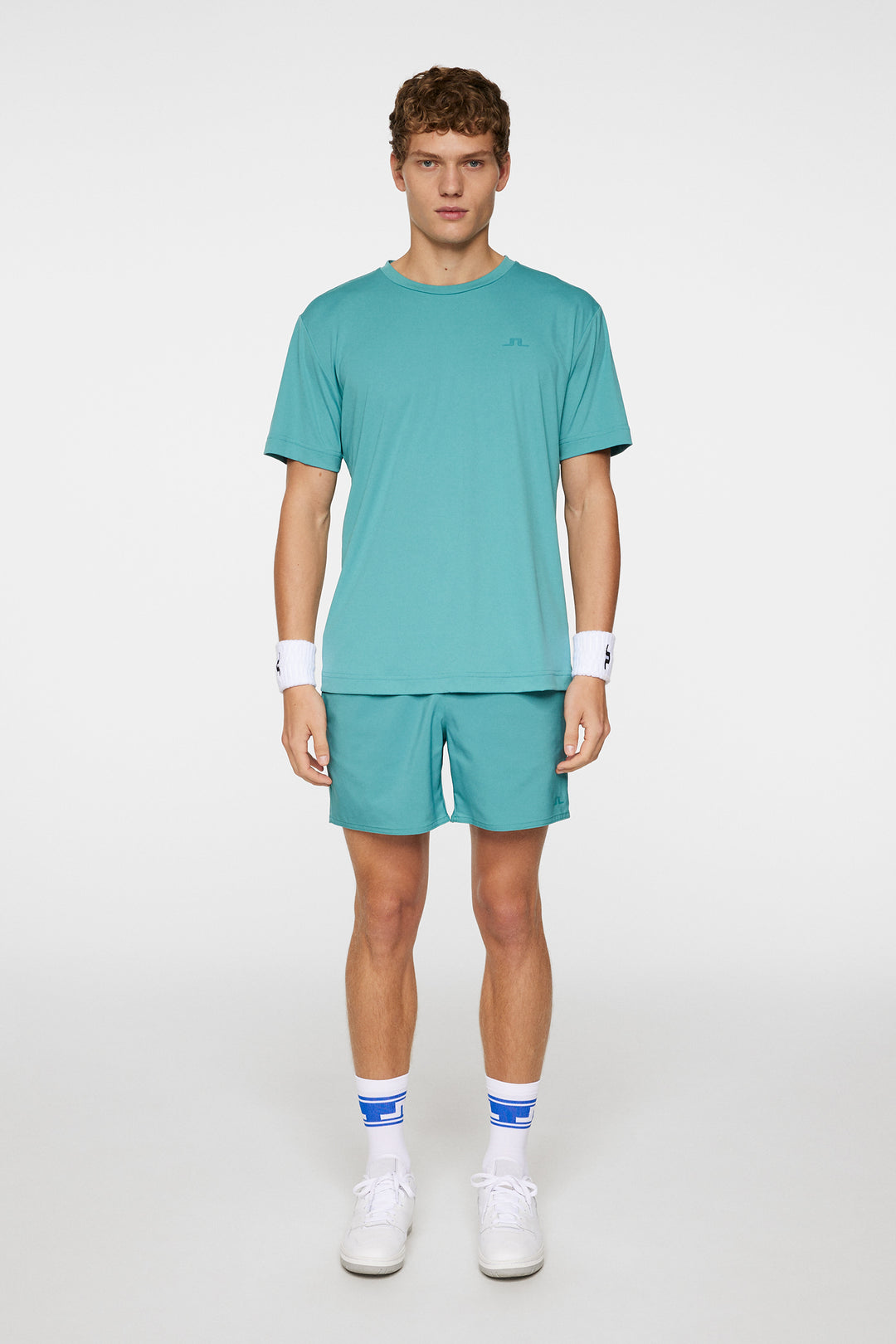 J.Lindeberg Mens Ade T-shirt - TEAL