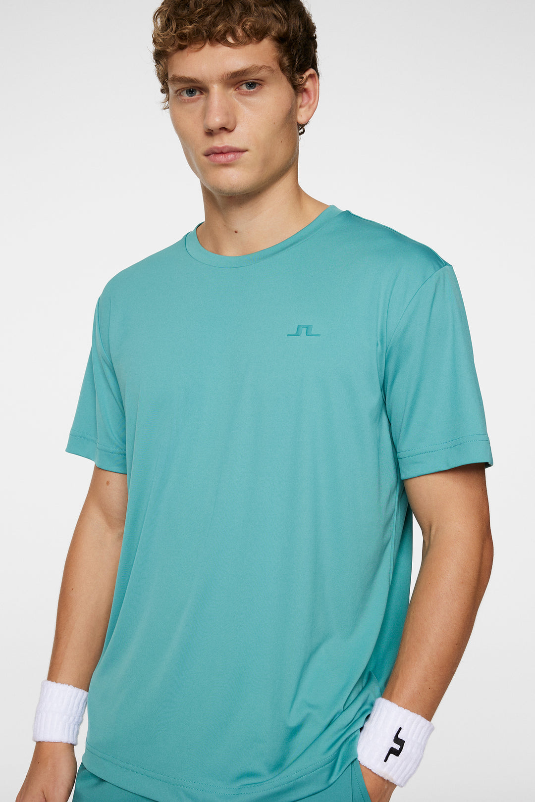 J.Lindeberg Mens Ade T-shirt - TEAL