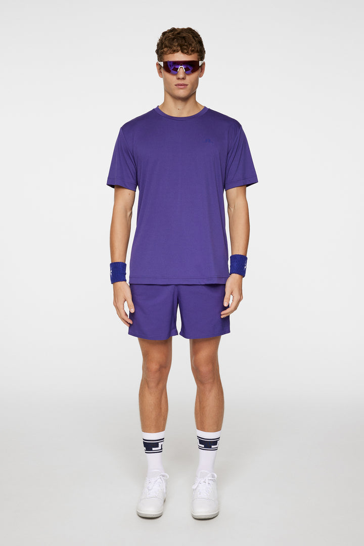 J.Lindeberg Mens Ade T-shirt - PURPLE