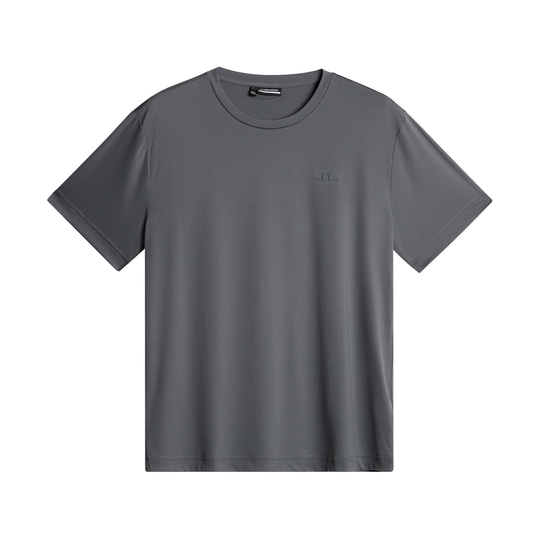 J.Lindeberg Mens Ade T-shirt - CHARCOAL