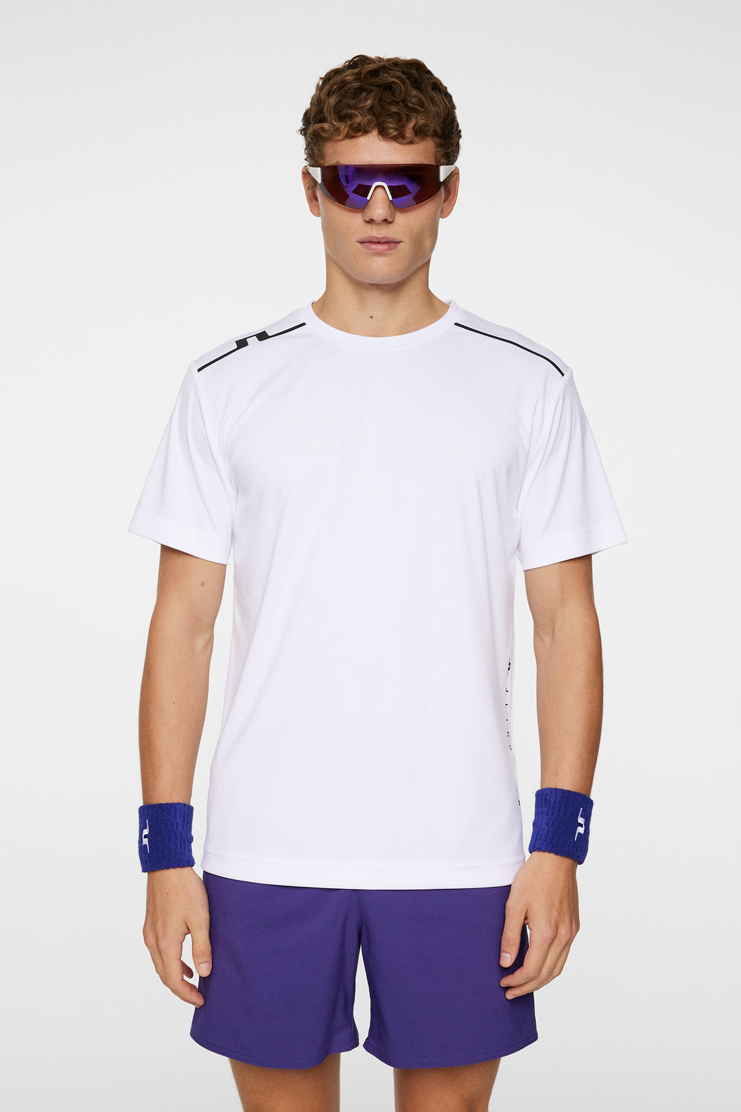 J.Lindeberg Mens Lio T-Shirt - WHITE