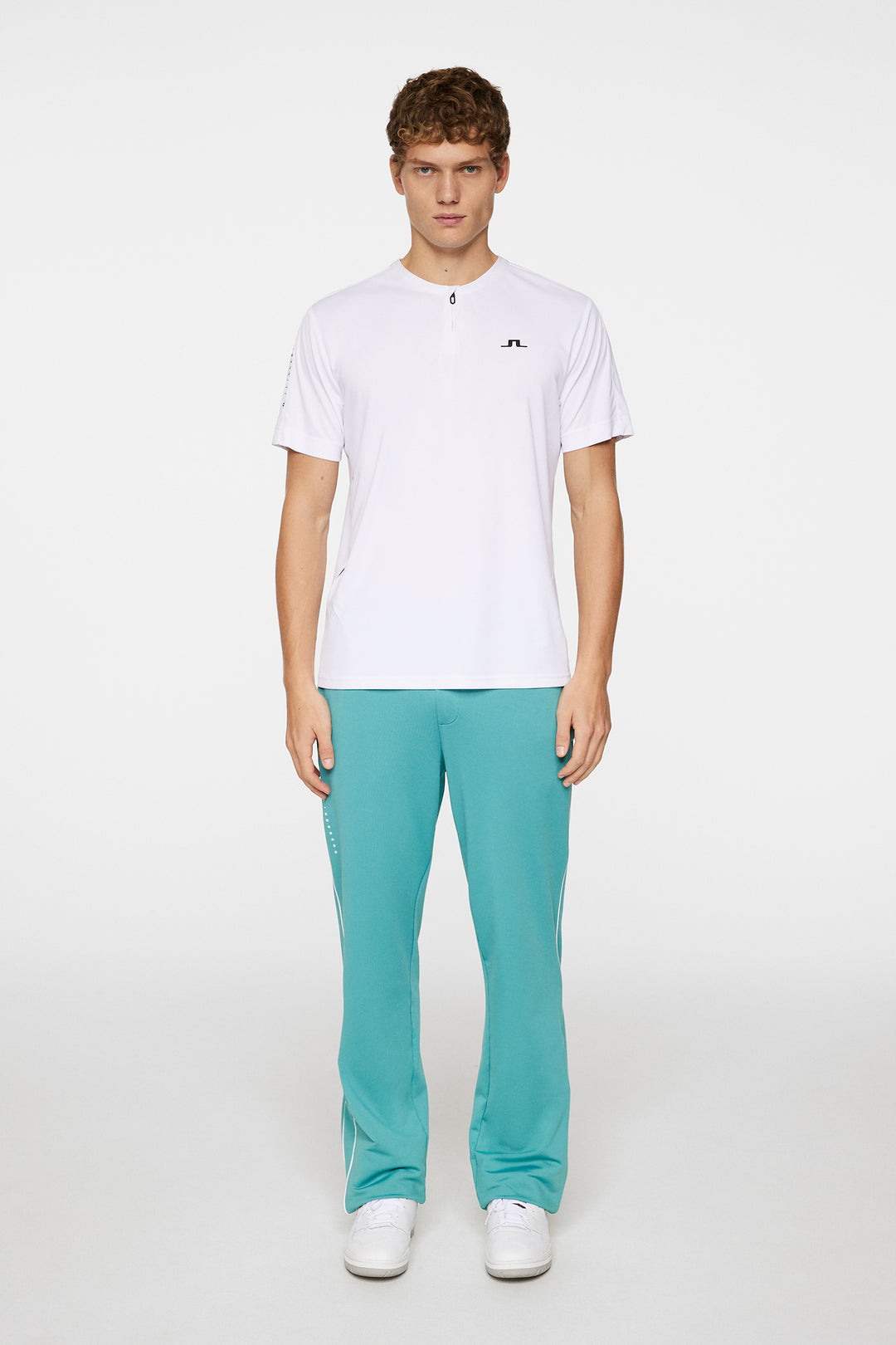 J.Lindeberg Mens Antonio T-Shirt - WHITE