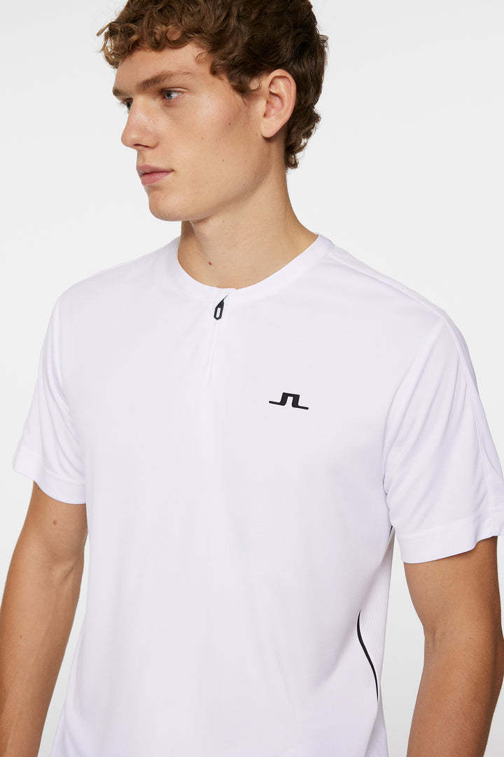 J.Lindeberg Mens Antonio T-Shirt - WHITE
