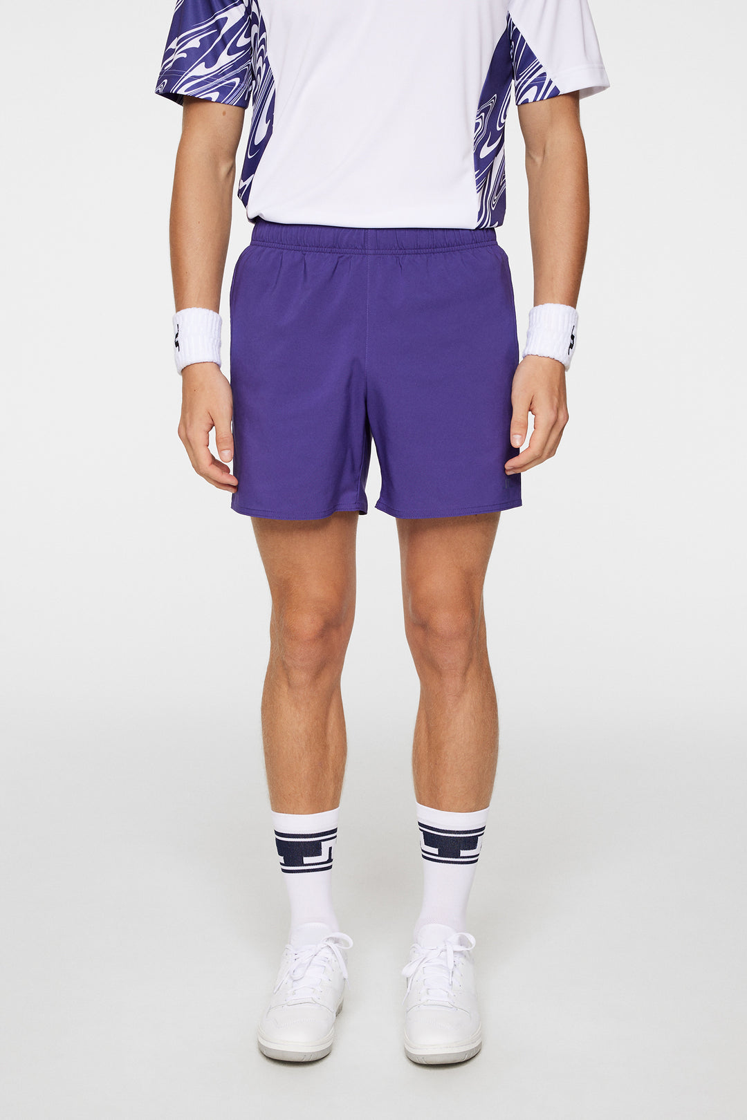 J.Lindeberg Mens Preston Shorts - PURPLE