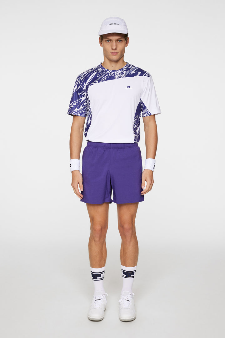 J.Lindeberg Mens Preston Shorts - PURPLE