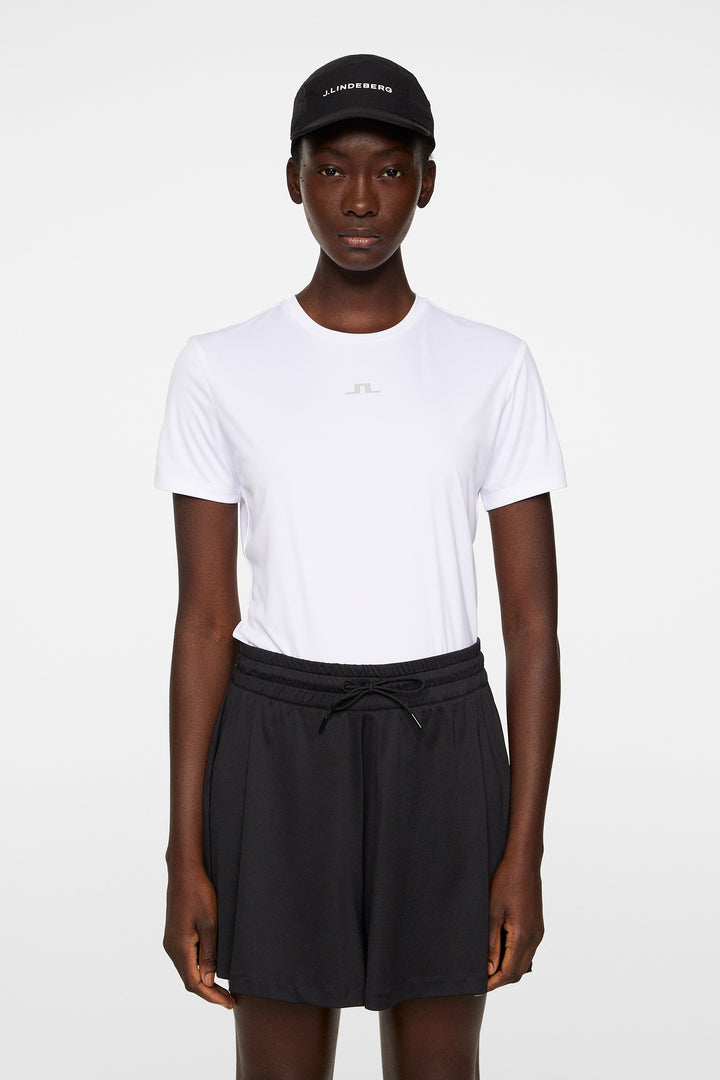 J.Lindeberg Womens Ada T-Shirt - WHITE