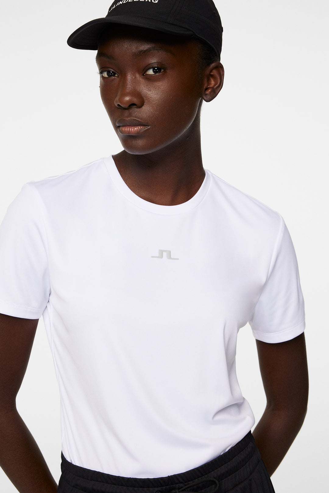 J.Lindeberg Womens Ada T-Shirt - WHITE