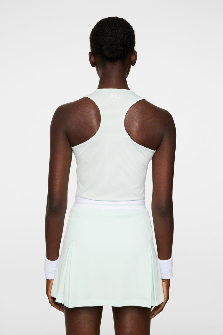 J.Lindeberg Womens Delia Sleeve Less Tank Top - Moonlight Jade
