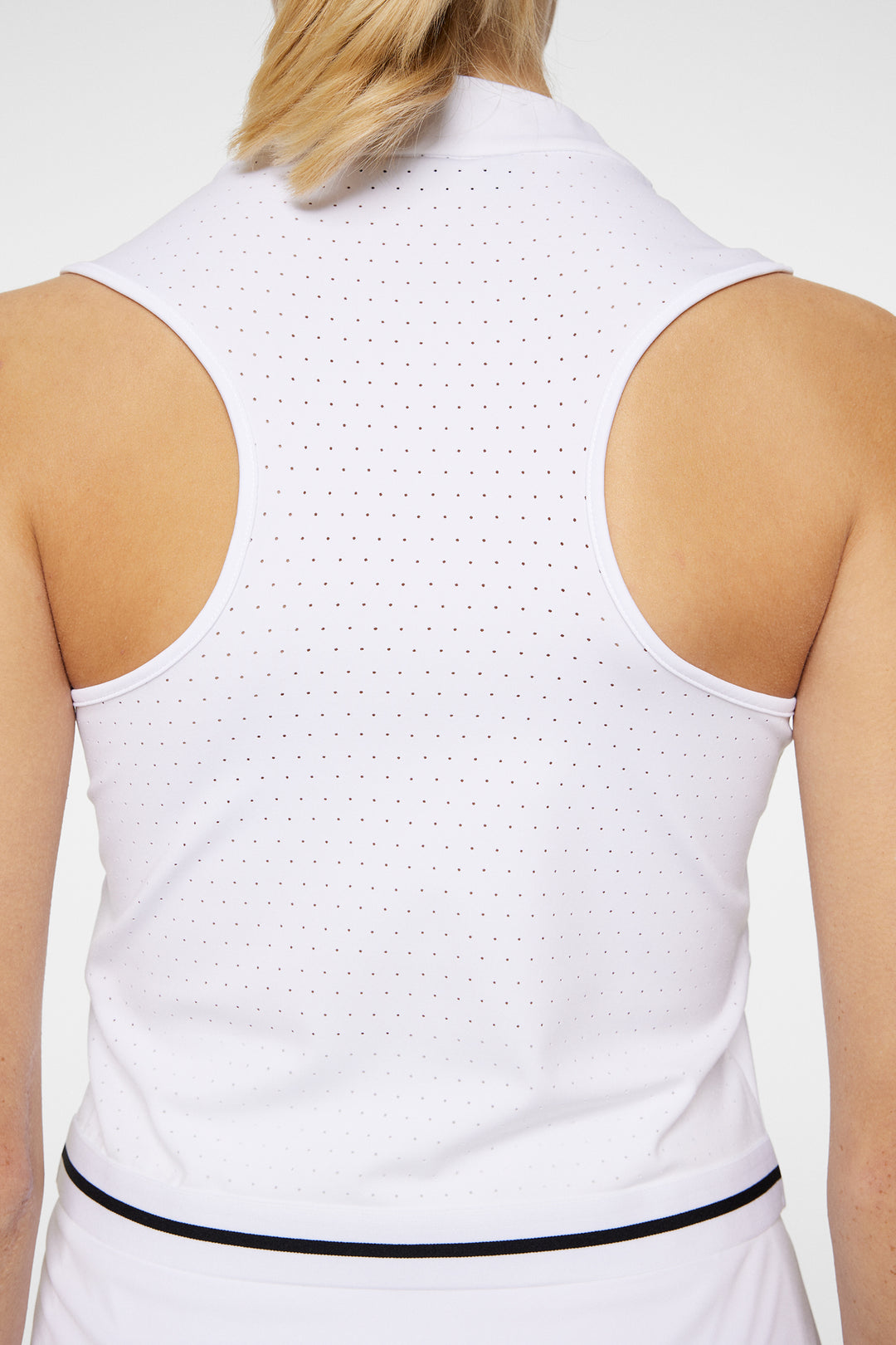 J.Lindeberg Womens Tessa Sleeveless Top - WHITE