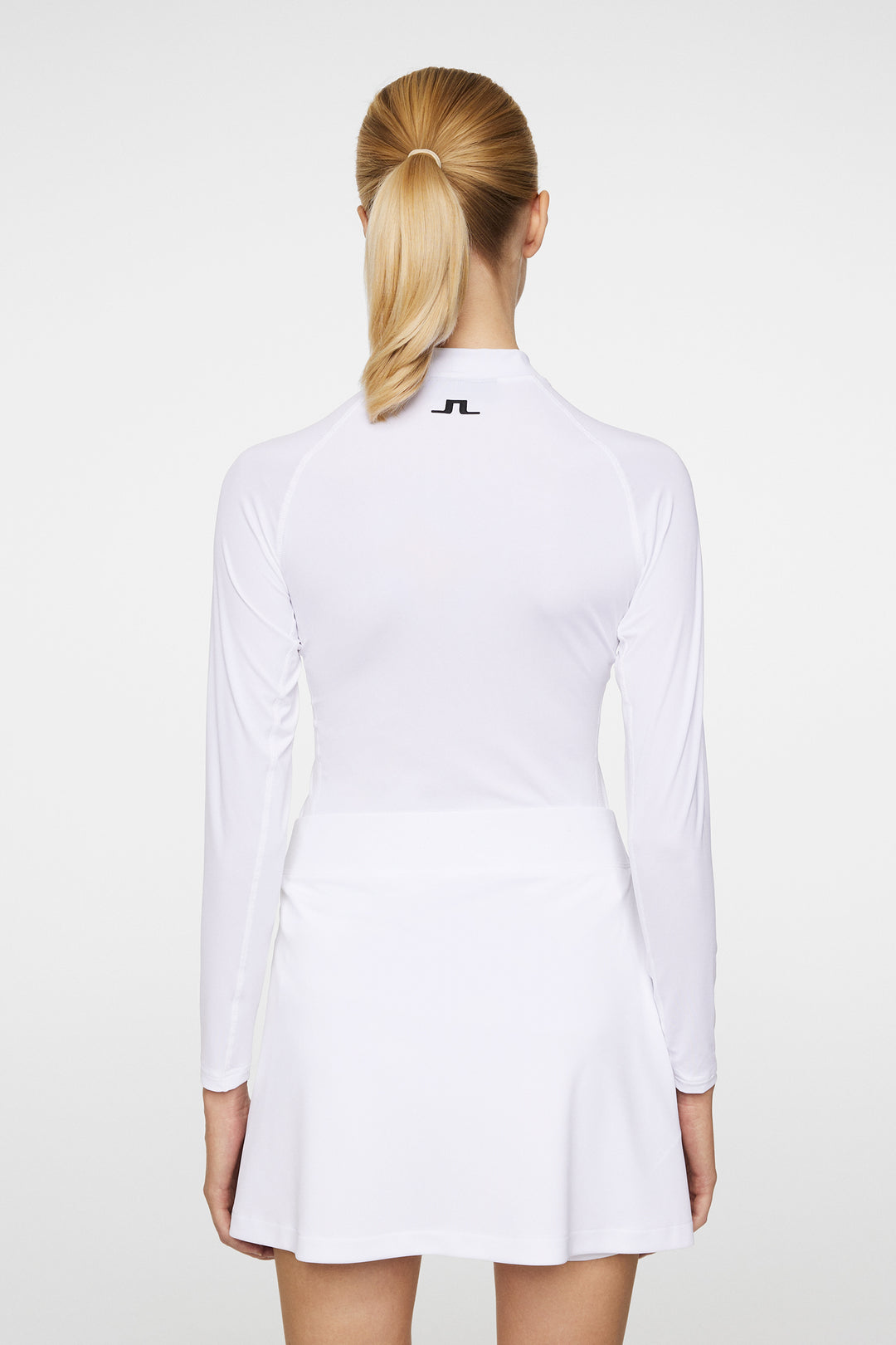 J.Lindeberg Womens Lorena Long Sleeve Top - WHITE