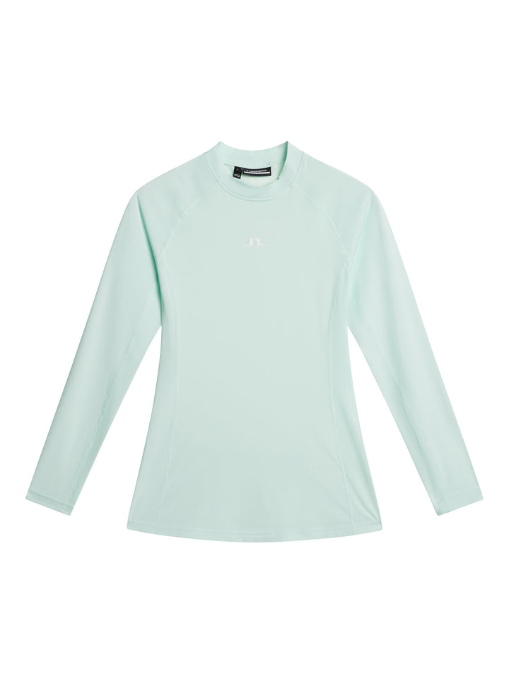 J.Lindeberg Womens Lorena Long Sleeve Top - MINT