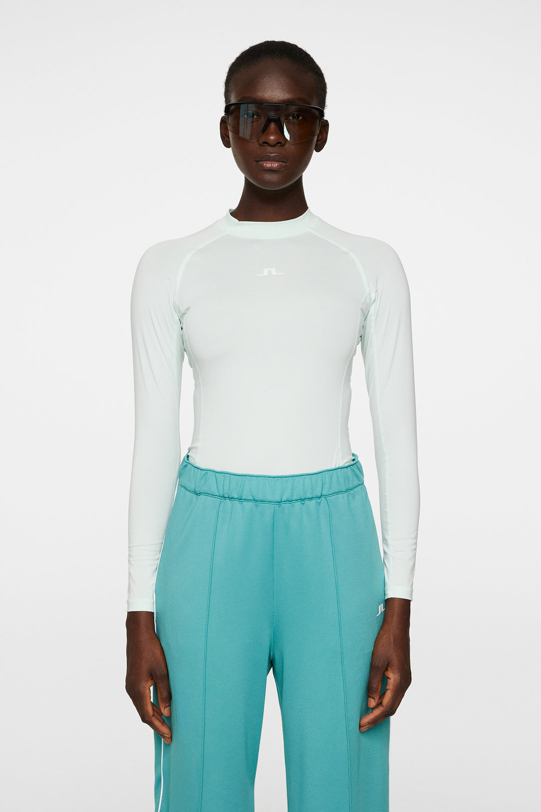 J.Lindeberg Womens Lorena Long Sleeve Top - MINT