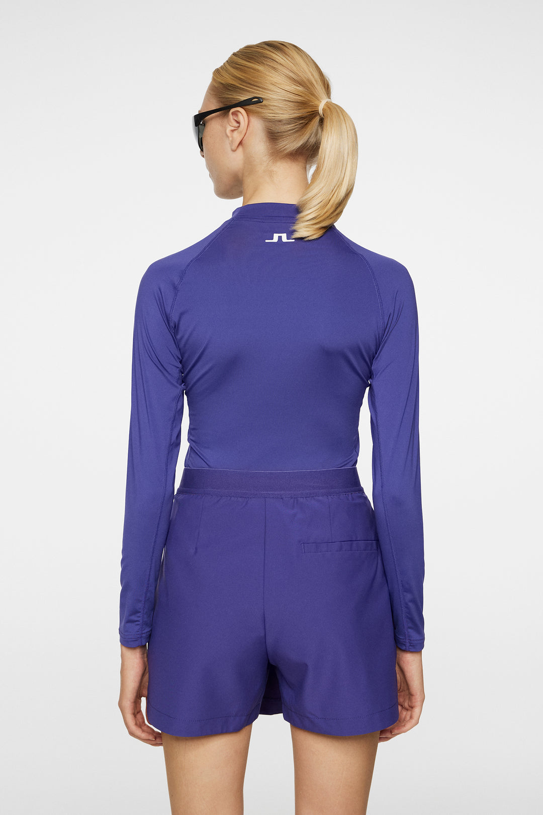 J.Lindeberg Womens Lorena Long Sleeve Top - PURPLE