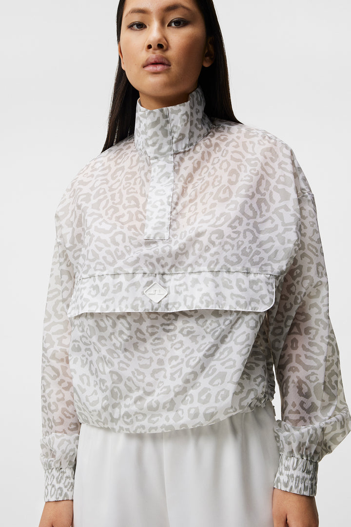 J.Lindeberg Womens Brooklyn Anorak Jacket - WHITE