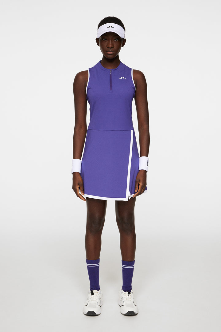 J.Lindeberg Womens Amina Dress - PURPLE