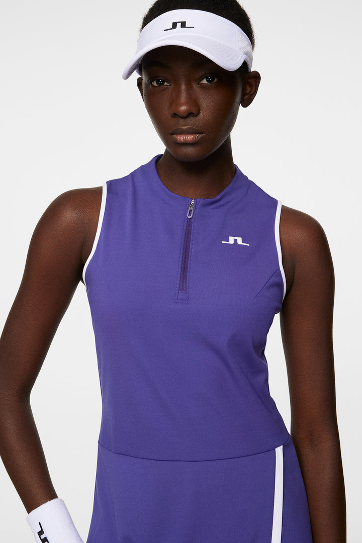 J.Lindeberg Womens Amina Dress - PURPLE