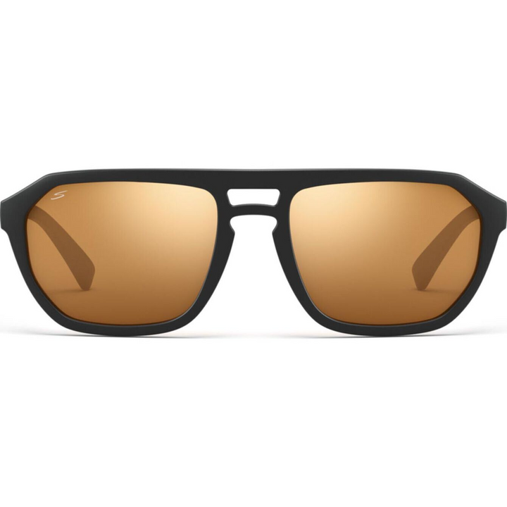 Serengeti BELLMON Polarized Driver Sunglasses - MATTE BLACK / GOLD