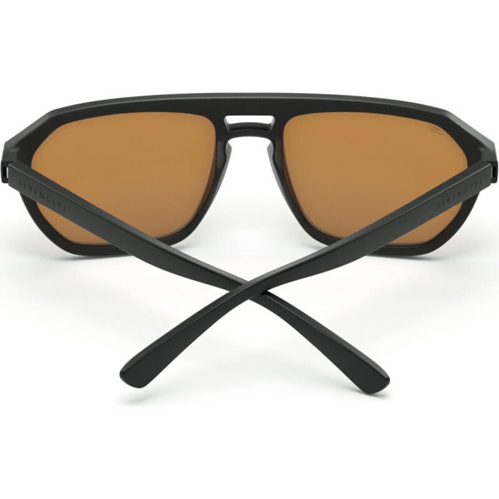 Serengeti BELLMON Polarized Driver Sunglasses - MATTE BLACK / GOLD