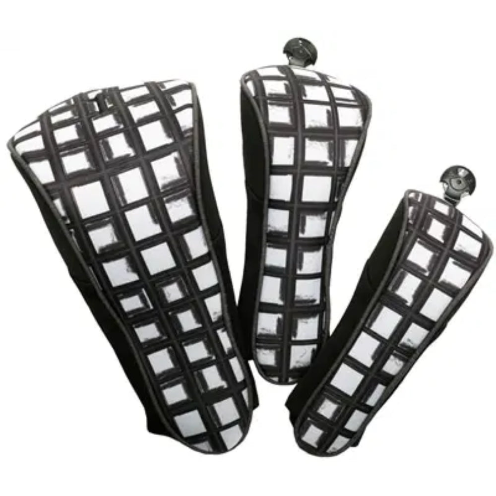 GLOVE IT HEAD COVERS 3-PACK - ABSTRACT PANE