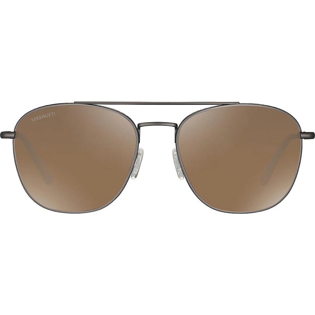 Serengeti CARROLL LARGE Polarized Sunglasses - DARK GUNMETAL