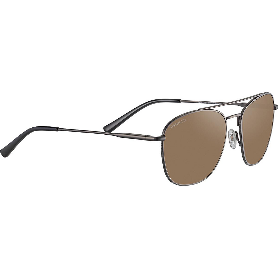Serengeti CARROLL LARGE Polarized Sunglasses - DARK GUNMETAL