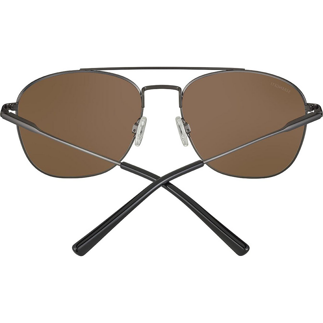Serengeti CARROLL LARGE Polarized Sunglasses - DARK GUNMETAL