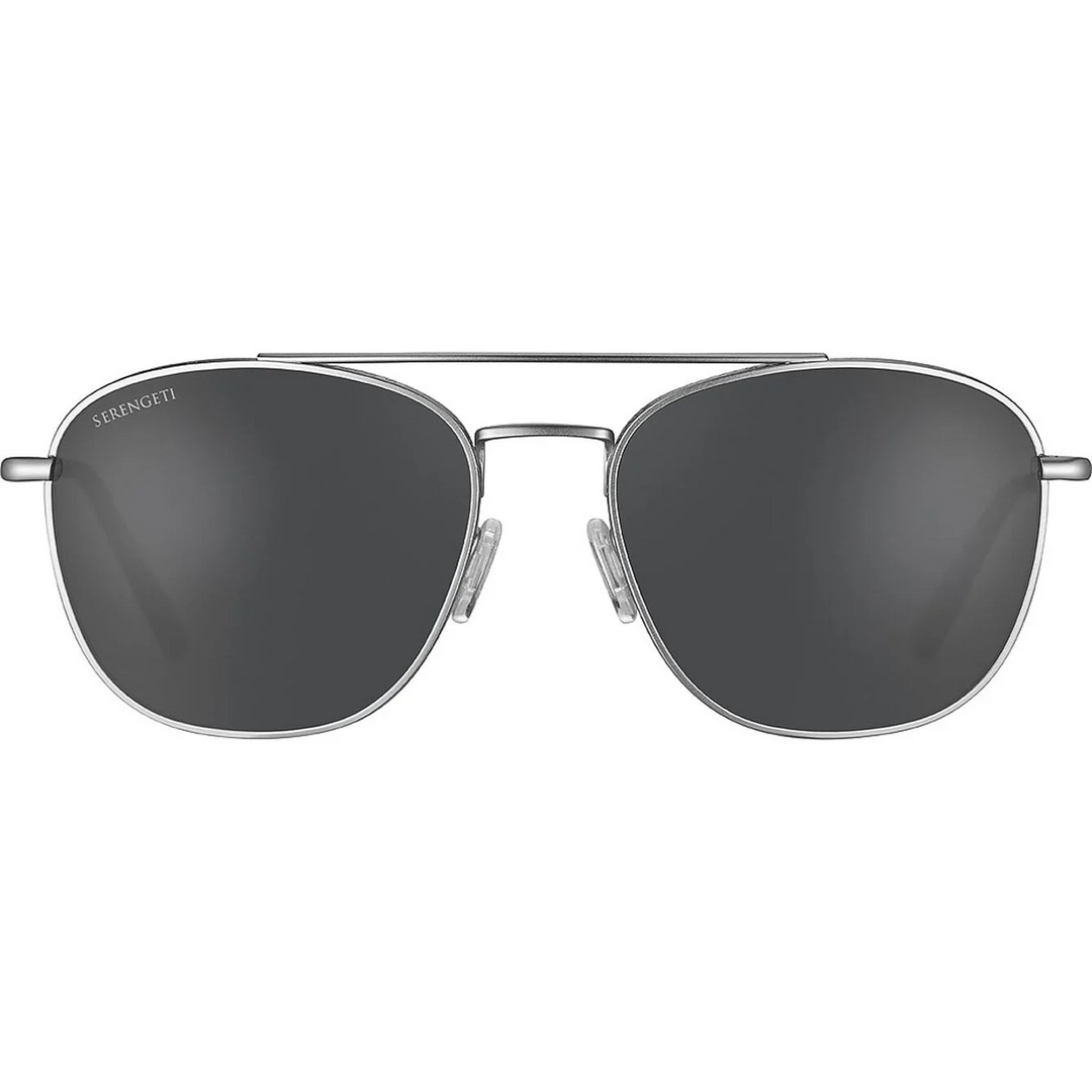 Serengeti CARROLL LARGE Polarized Sunglasses - MATTE SILVER
