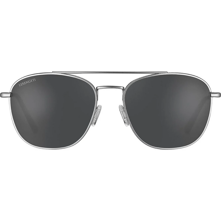 Serengeti CARROLL LARGE Polarized Sunglasses - MATTE SILVER