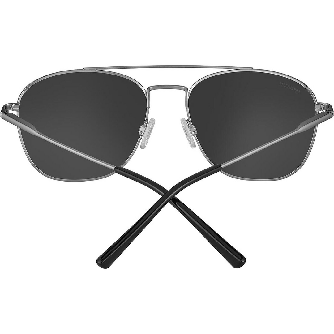 Serengeti CARROLL LARGE Polarized Sunglasses - MATTE SILVER