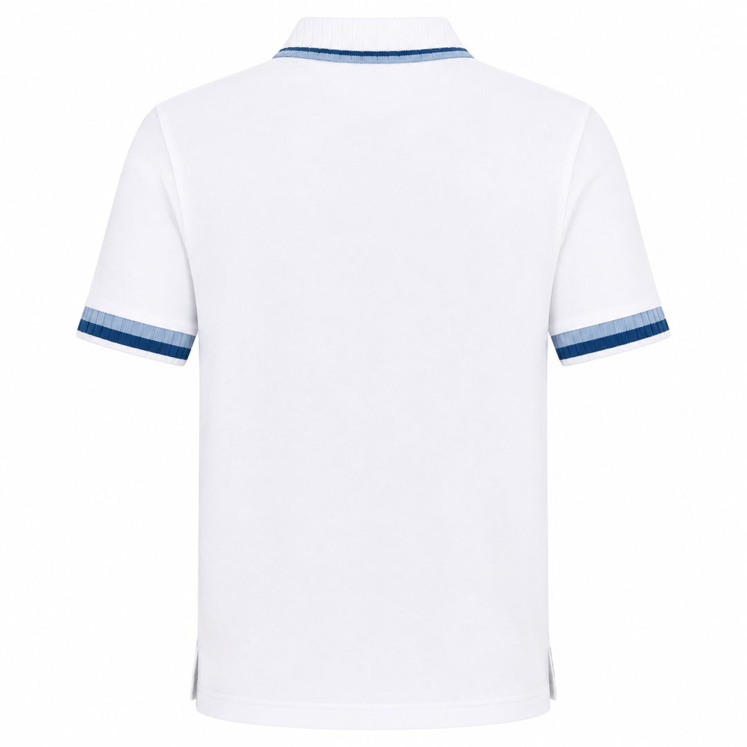 Chervo Men's ALMANACCO Pique Polo - WHITE