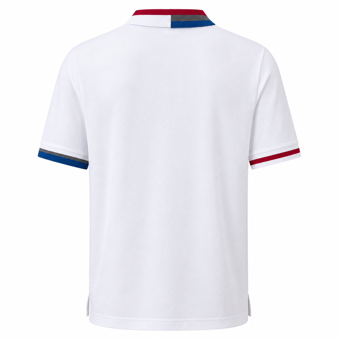 Chervo Men's ALARME Pique Polo - WHITE
