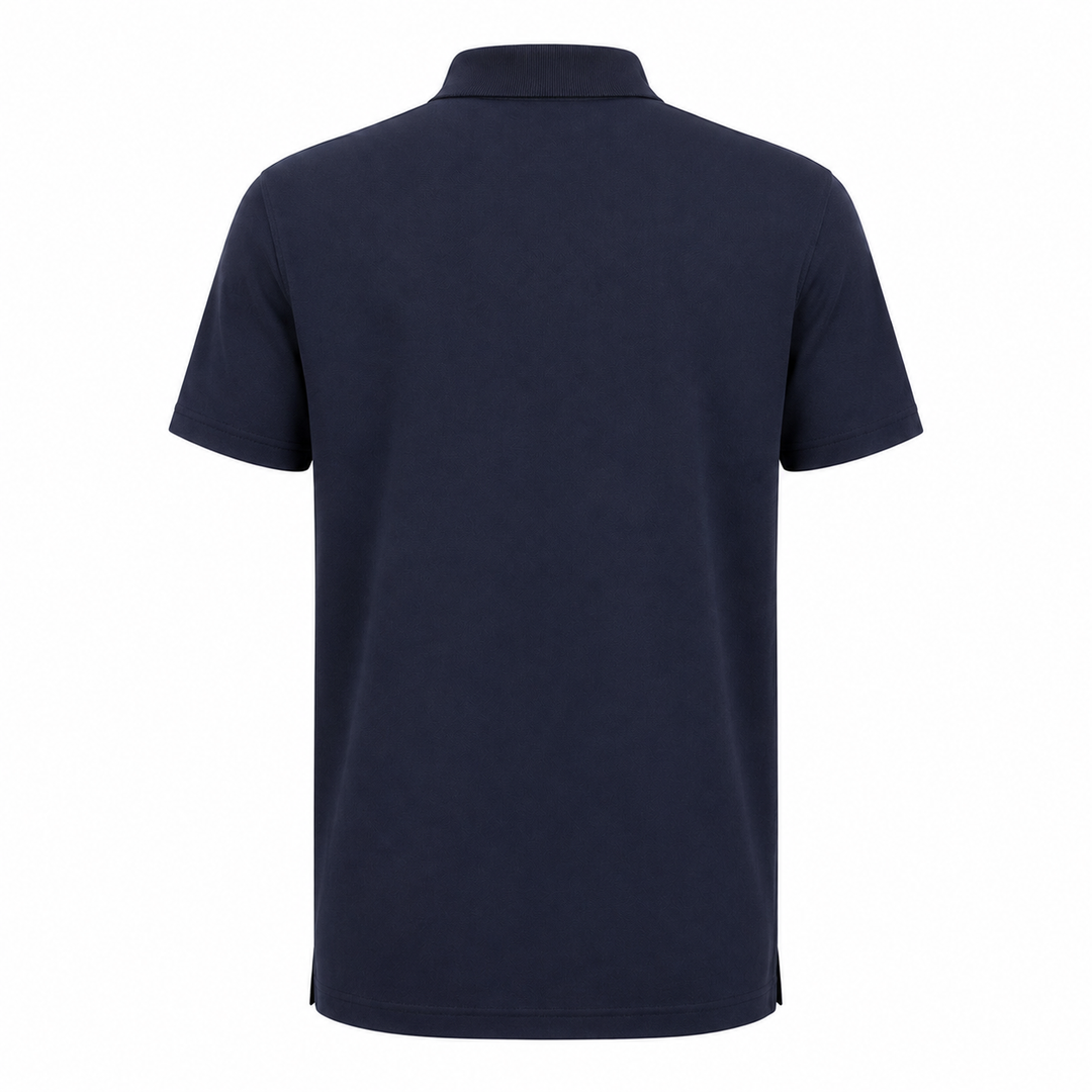 Chervo Men's ADDRESS Pique Polo - NAVY