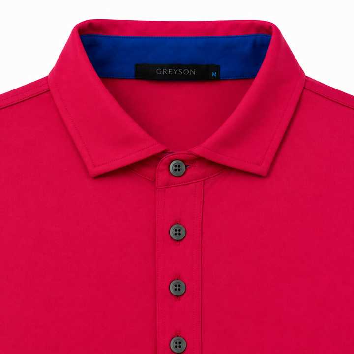 Greyson Men's TALA Polo - FLAMINGO