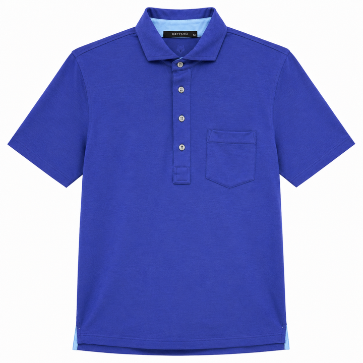 Greyson Men's APACHE 2  Polo - TWILIGHT