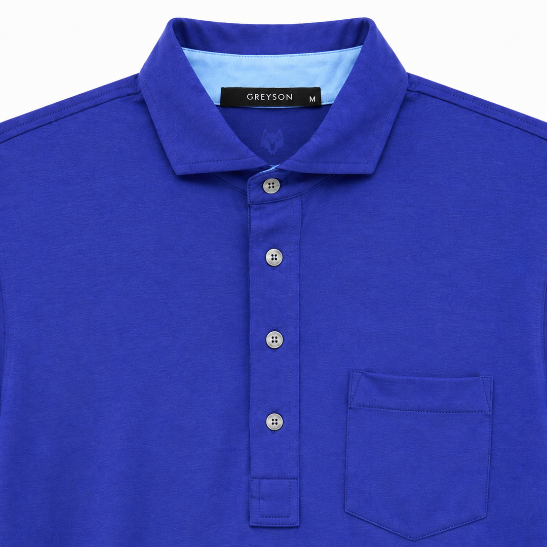 Greyson Men's APACHE 2  Polo - TWILIGHT