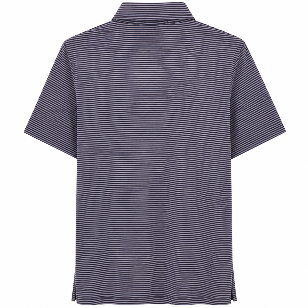 Greyson Men's SARANAC Stripe Polo - EEL STORM